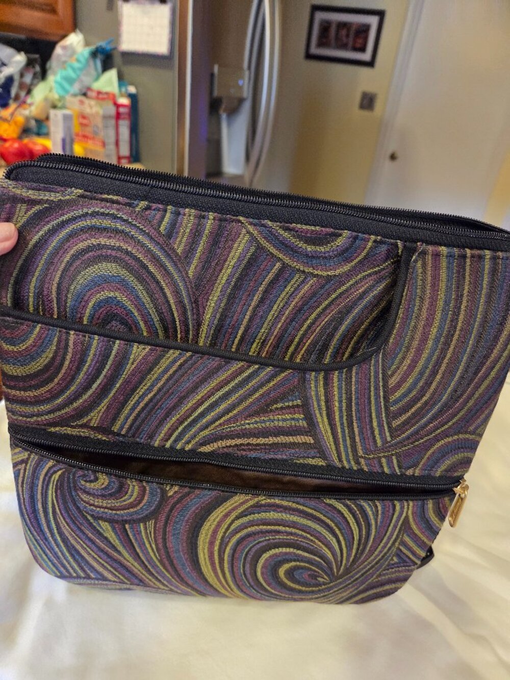 Danny K  Made in America, Beverly Hills, CA  Tapestry Handbag